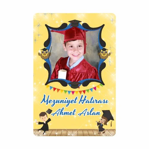 Mezuniyet Temalı Magnet  - 10 Adet