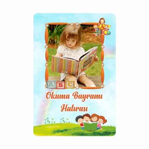 Okuma Bayramı Temalı Magnet  - 10 Adet
