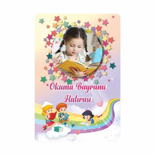 Okuma Bayramı Temalı Magnet  - 10 Adet