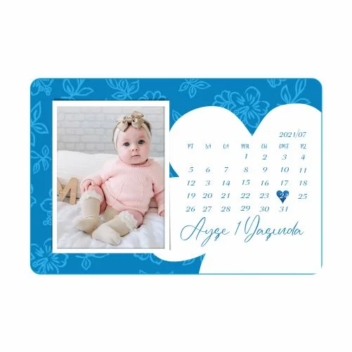 Takvim Tasarımlı Doğum Günü Magnet - 10 Adet