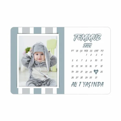 Takvim Tasarımlı Doğum Günü Magnet - 10 Adet
