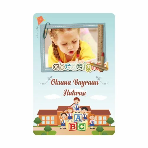 Okuma Bayramı Temalı Magnet  - 10 Adet