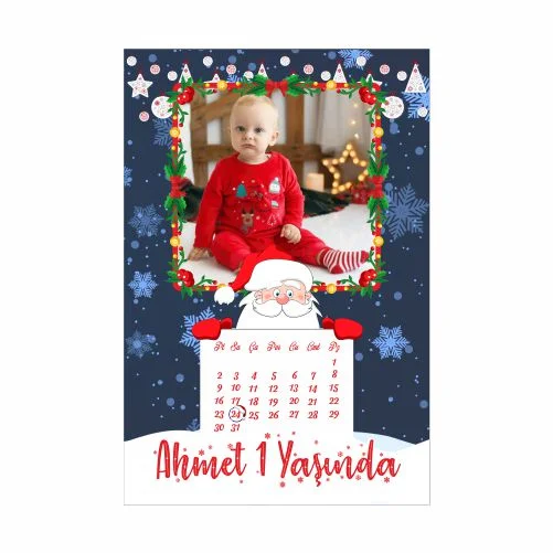 Yılbaşı Temalı Doğum Günü Magneti - 10 Adet