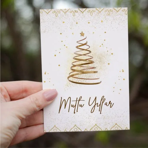 Mutlu Yıllar Motto Kartı