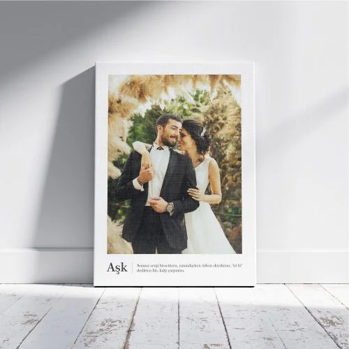 Kişiye Özel Fotoğraflı Kanvas Tablo (35x50cm.)