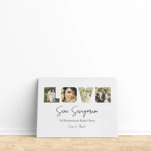 Kişiye Özel Fotoğraflı Kanvas Tablo (35x50cm.)