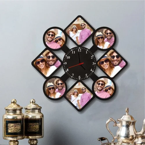 Kişiye Özel Fotoğraf Baskılı Saat