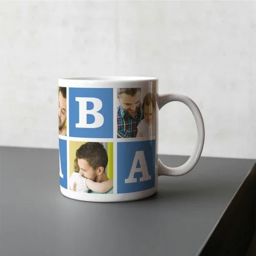 Babalar Gününe Özel Kupa Bardak 4 Fotoğraflı