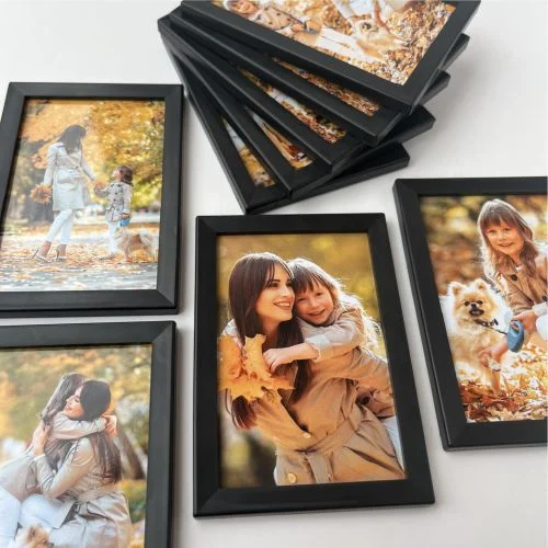 Toptan Çerçeve Siyah- 6,5x9,5 cm 500 Adet