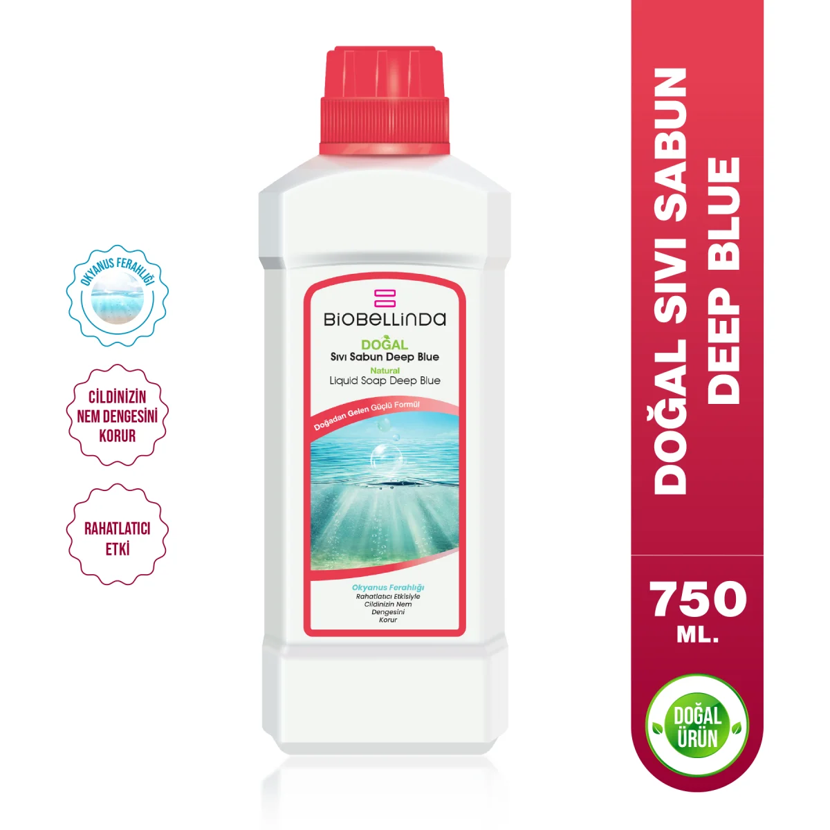 Biobellinda Sıvı El Sabunu Deep Blue 750 Ml