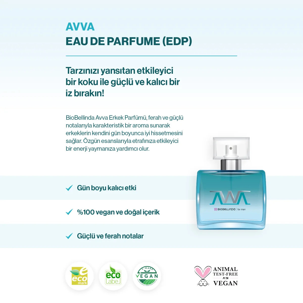Biobellinda Eau De Parfume For Men 50 Ml