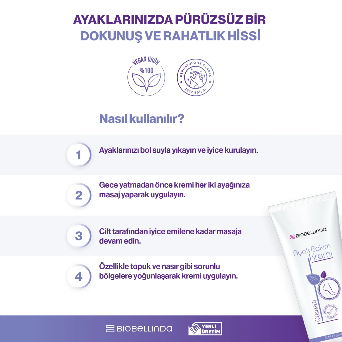 Ayak Bakım Kremi Gliserinli