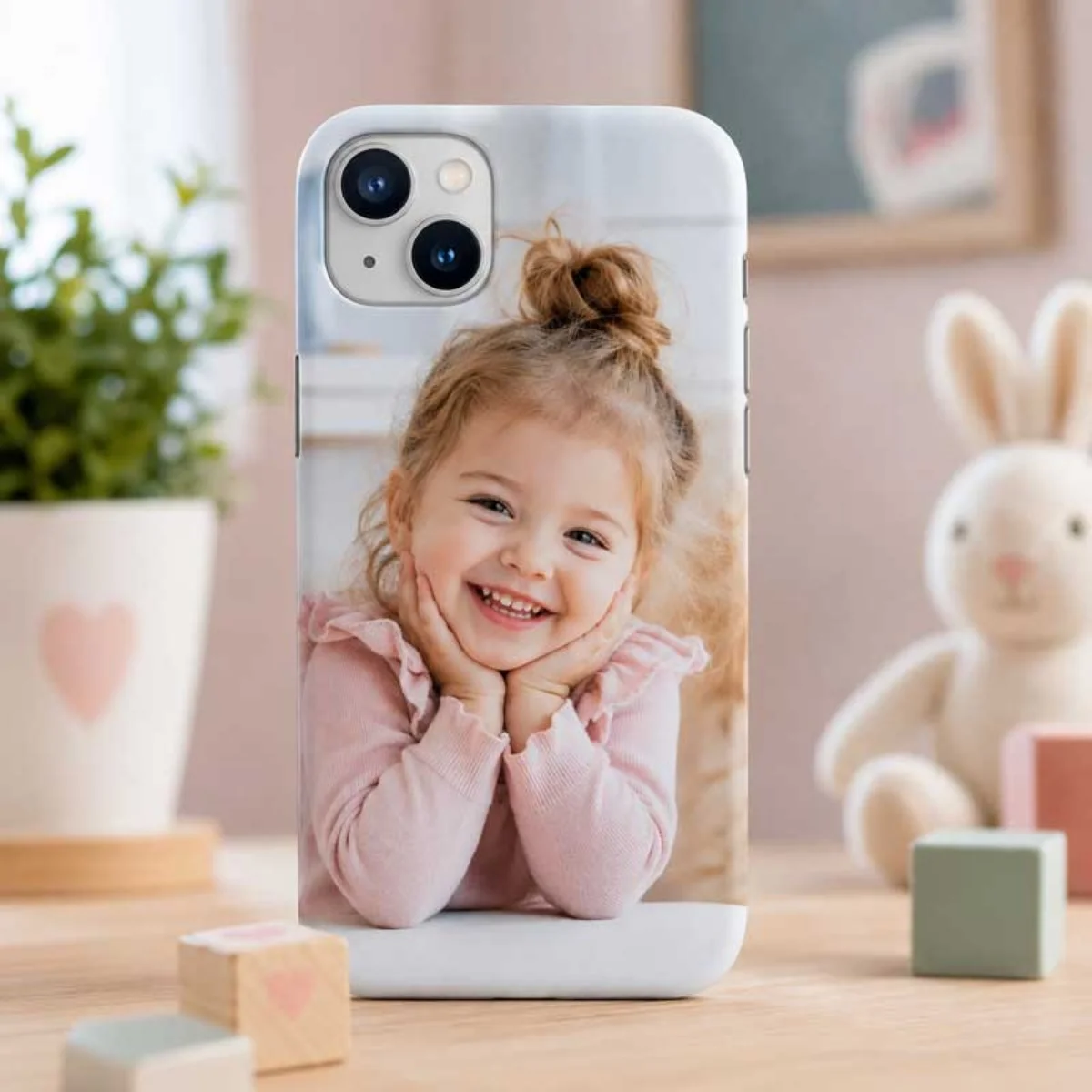iPhone 13 Uyumlu Kişiye Özel Fotoğraf Baskılı Telefon Kılıfı - HD Baskı Darbe Emici Silikon Kılıf - Kişiye Özel | Bicazip - 2. görsel