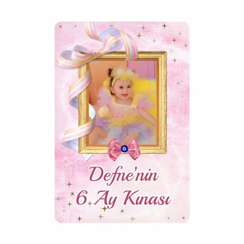 6 Ay Kınası Temalı Magnet - 10 Adet