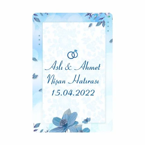 Düğün Nişan ve Kına Temalı Magnet - 24 Adet