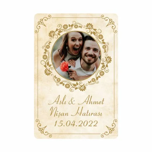 Düğün Nişan ve Kına Temalı Magnet - 24 Adet