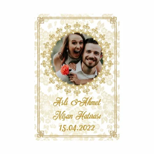 Düğün Nişan ve Kına Temalı Magnet - 24 Adet