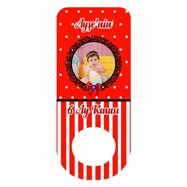 Kına Temalı Dikdörtgen Açacak Magneti