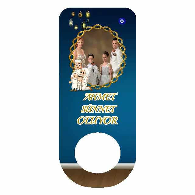 Sünnet Temalı Dikdörtgen Açacak Magneti
