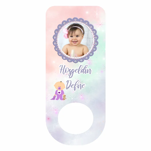 Yenidoğan Temalı Dikdörtgen Açacak Magneti