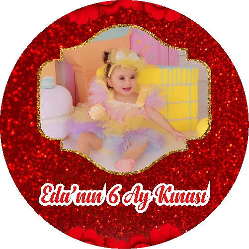 Kına Temalı Yuvarlak Açacak Magneti