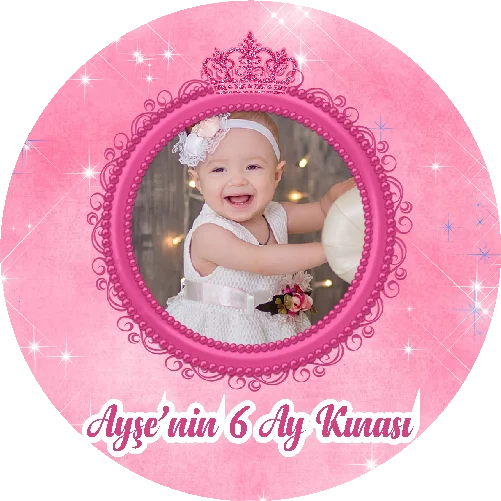 Kına Temalı Yuvarlak Açacak Magneti