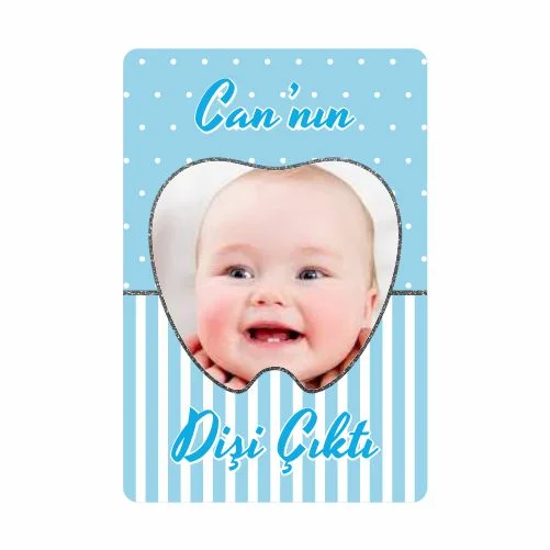 Diş Buğdayı Temalı Doğum Günü Magneti  - 10 Adet