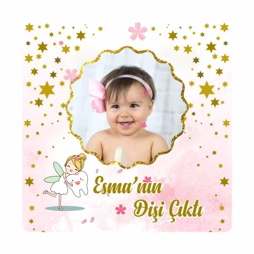 Diş Buğdayı Temalı Doğum Günü Magneti - 24 Adet