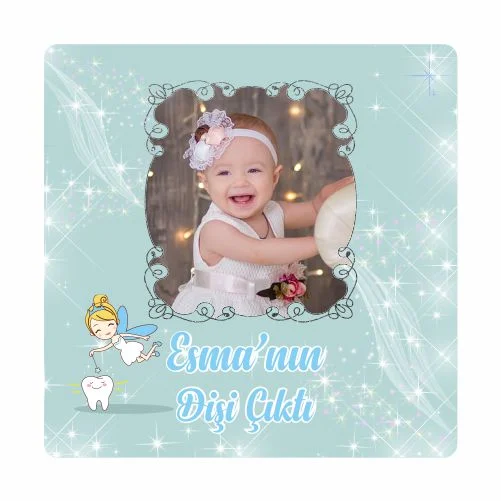 Diş Buğdayı Temalı Doğum Günü Magneti - 24 Adet