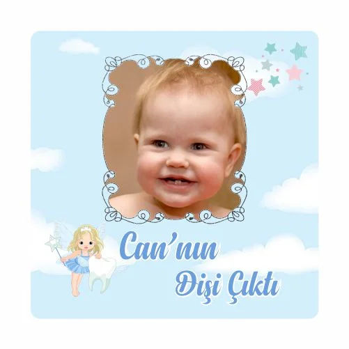 Diş Buğdayı Temalı Doğum Günü Magneti - 24 Adet