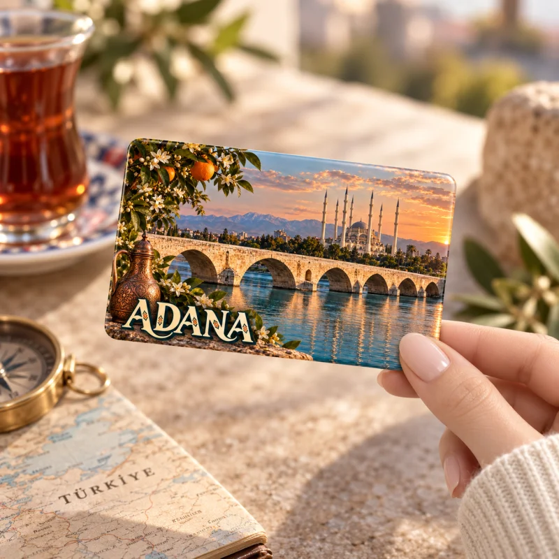Adana Magnet - Kişiye Özel Şehir Buzdolabı Magneti