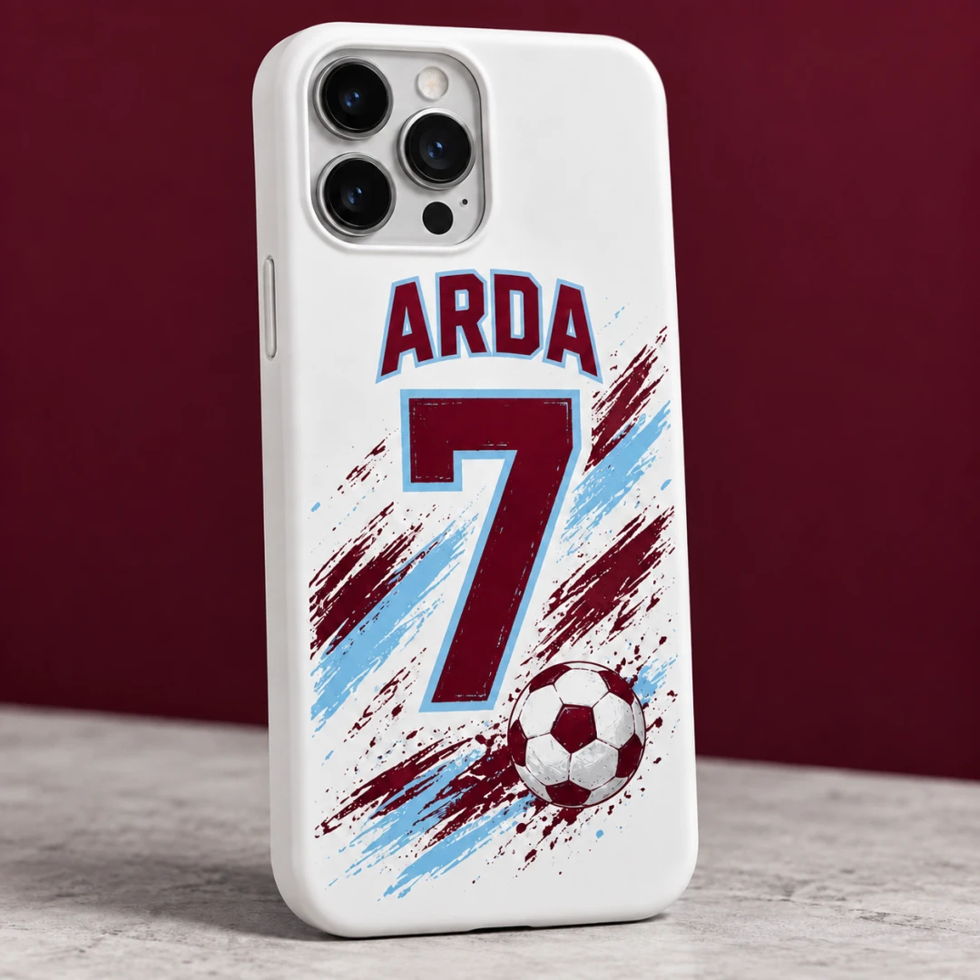 Bordo-Mavi Taraftar Model 5 Telefon Kılıfı - Tüm Modeller
