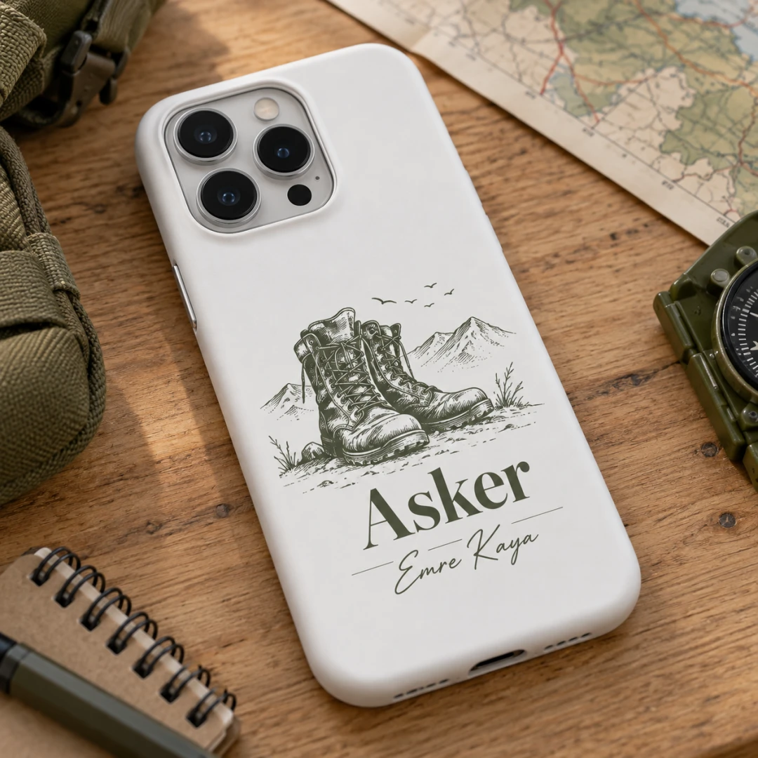 Askerlere Özel Postal ve Dağ Manzaralı Telefon Kılıfı - Tüm Modeller