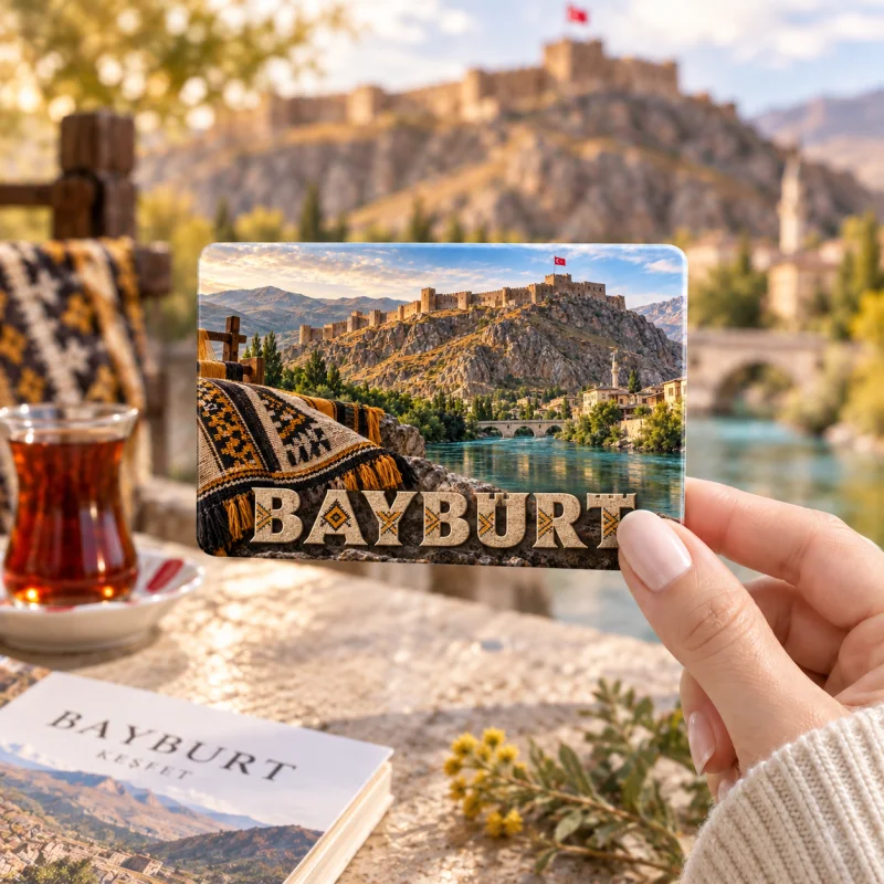 Bayburt Magnet - Kişiye Özel Şehir Buzdolabı Magneti