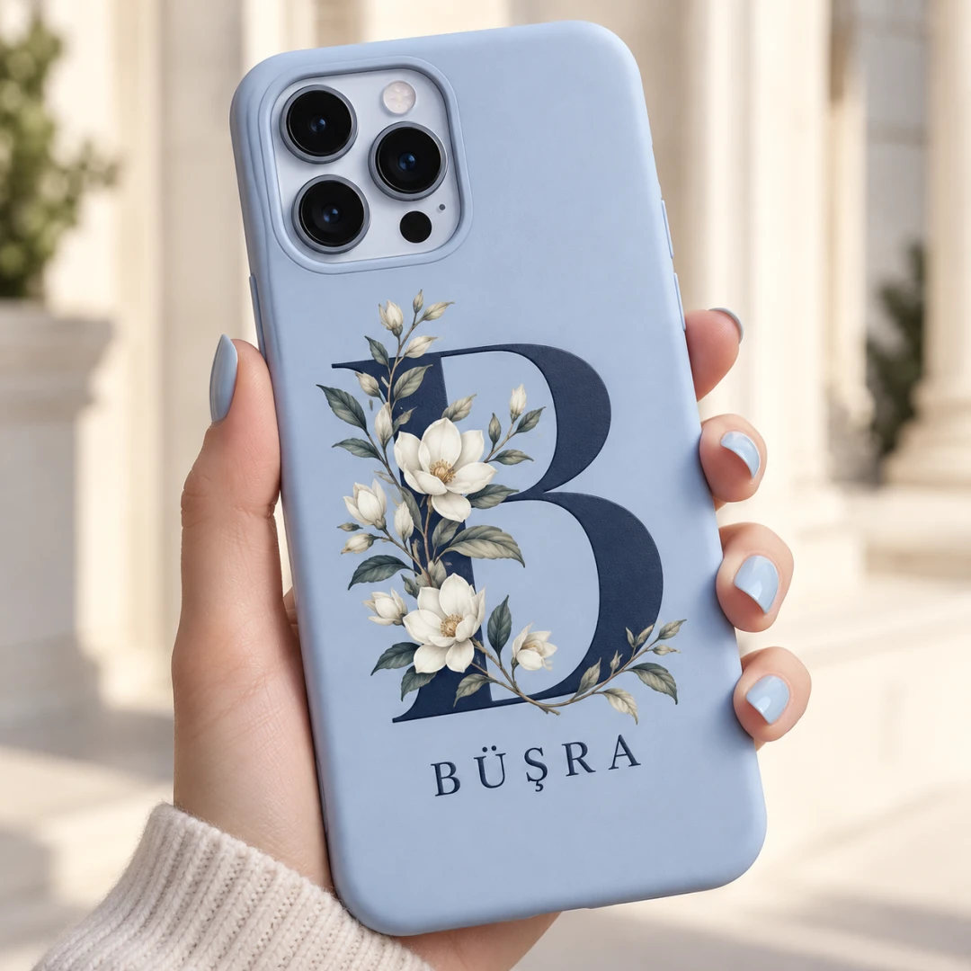 Pudra Mavi Telefon Kılıfı - Tüm Modeller