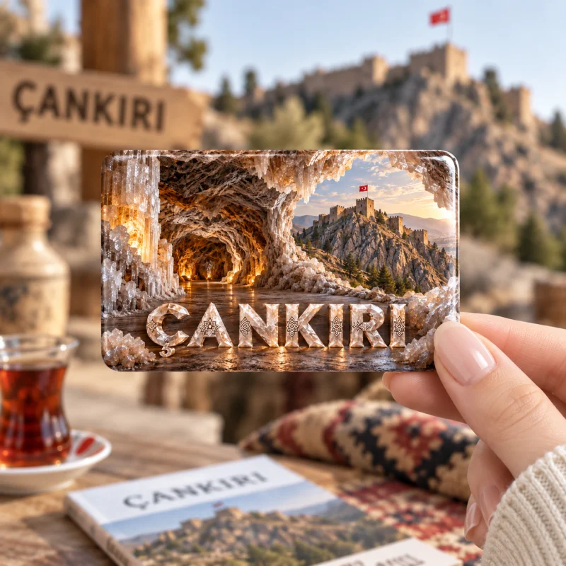 Çankırı Magnet - Kişiye Özel Şehir Buzdolabı Magneti