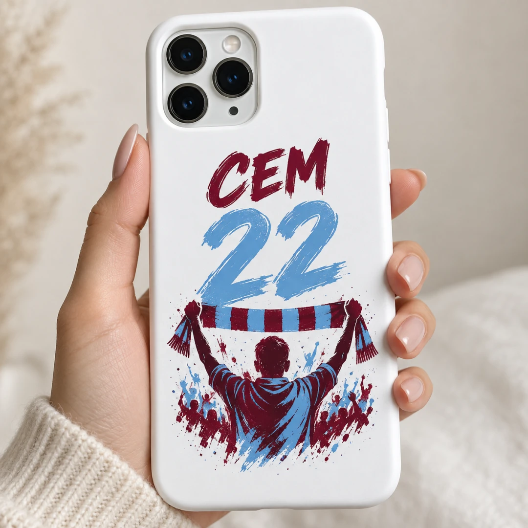 Bordo-Mavi Taraftar Model 7 Telefon Kılıfı - Tüm Modeller