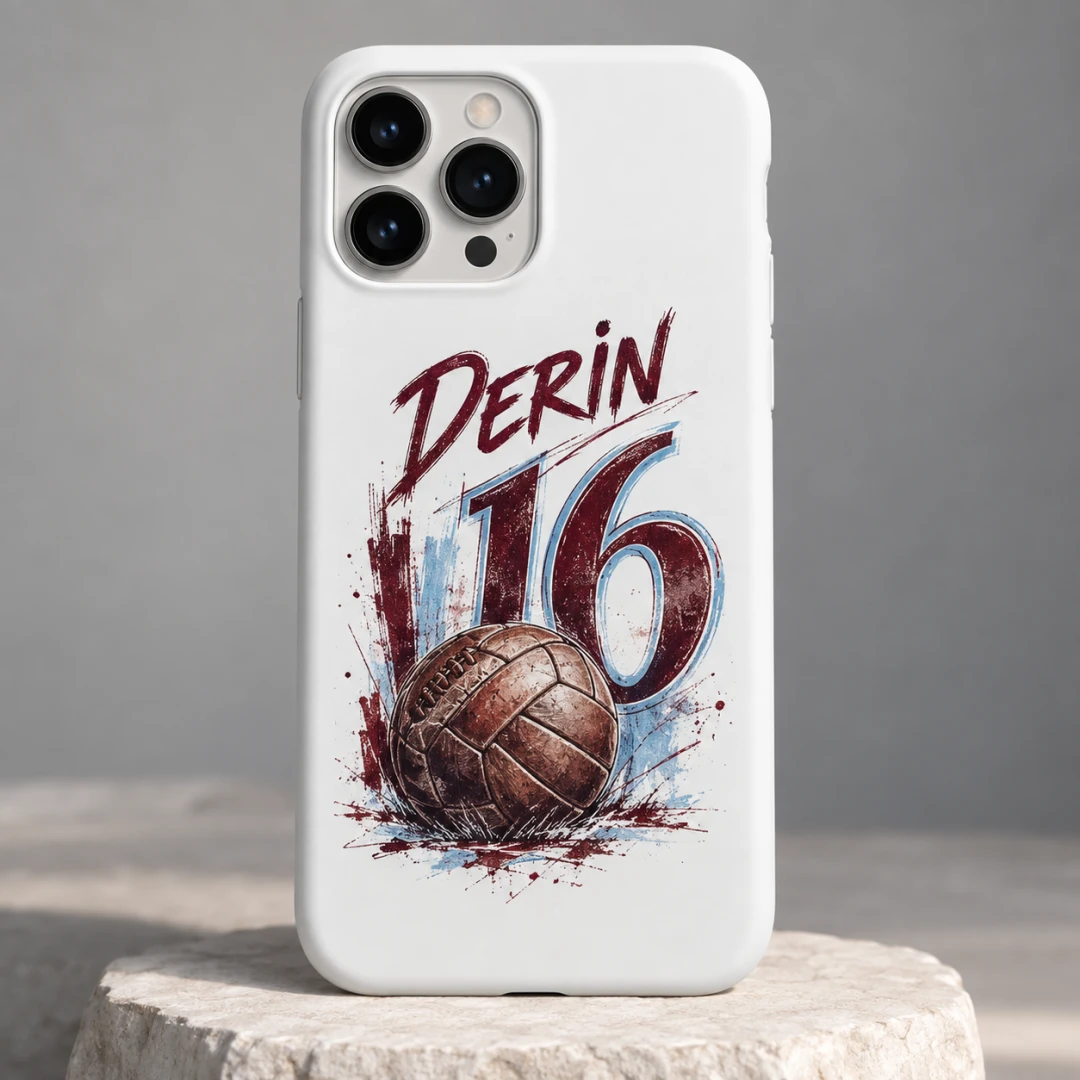 Futbol Forma Temalı Retro Desenli Taraftar Model 1 Telefon Kılıfı - Tüm Modeller