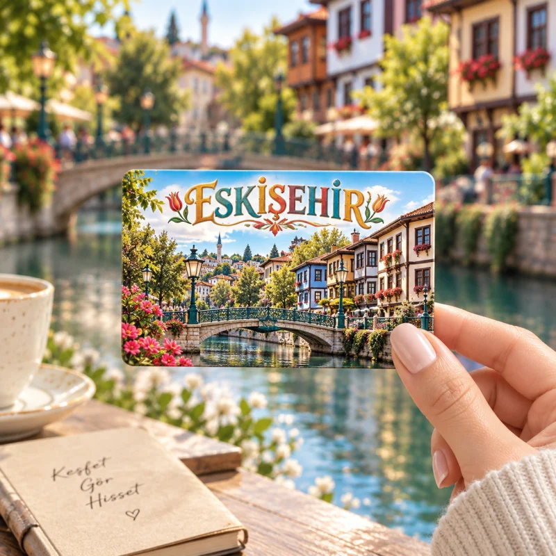 Eskişehir Magnet - Kişiye Özel Şehir Buzdolabı Magneti
