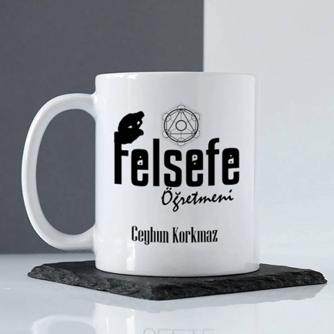 Felsefe Öğretmenlerine Hediye Kupa Bardak