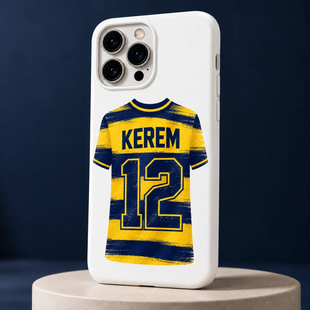 Futbol Forma Temalı Taraftar Model 3 Telefon Kılıfı - Tüm Modeller