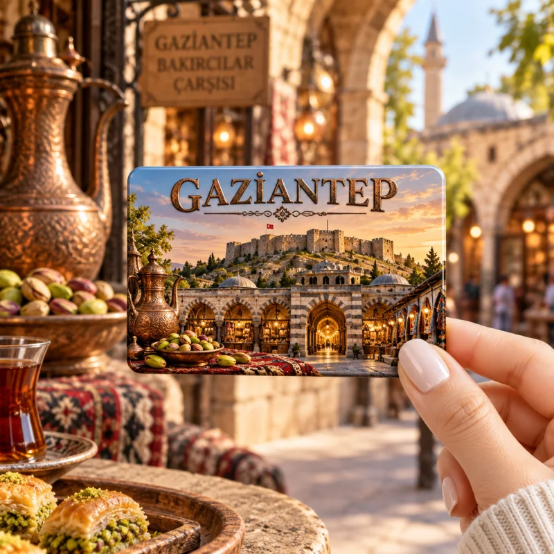 Gaziantep Magnet - Kişiye Özel Şehir Buzdolabı Magneti