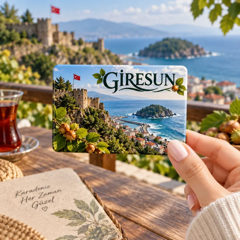 Giresun Magnet - Kişiye Özel Şehir Buzdolabı Magneti