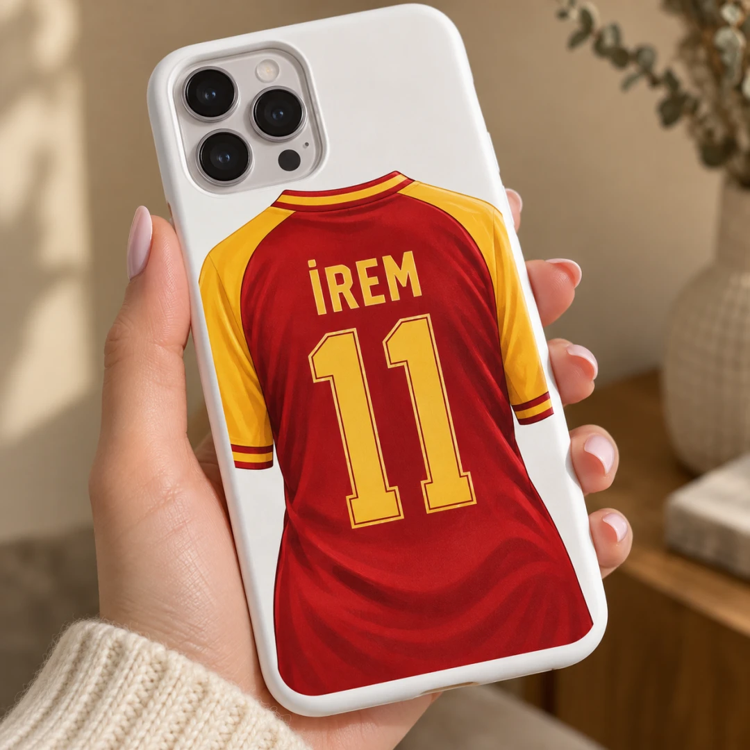 Sarı-Kırmızı Taraftar Model 10 Telefon Kılıfı - Tüm Modeller