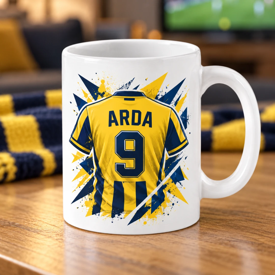 Kişiye Özel Futbol Taraftar Şampiyon Taraftar Kupa Bardak