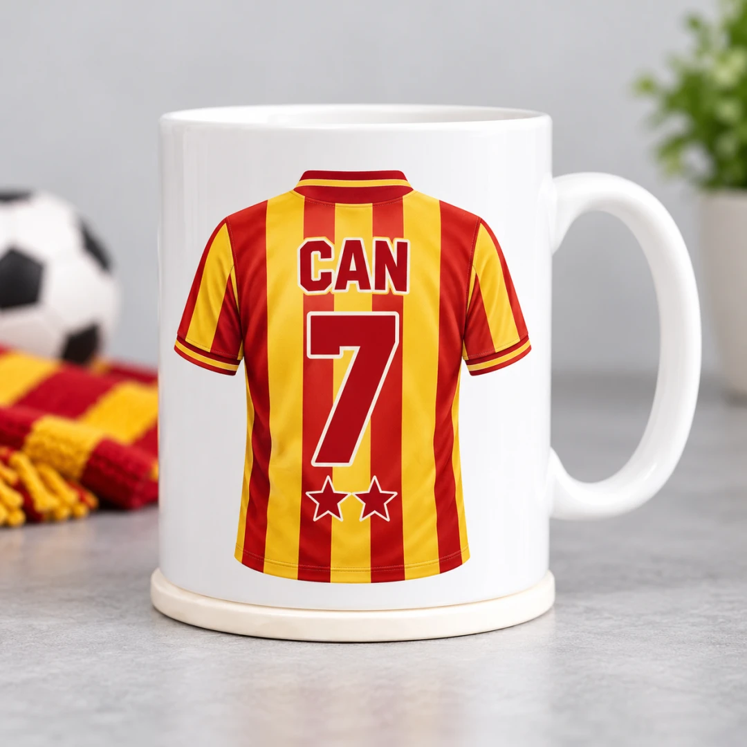 Kişiye Özel Futbol Taraftar Yeşil Beyaz Taraftar Kupa Bardak
