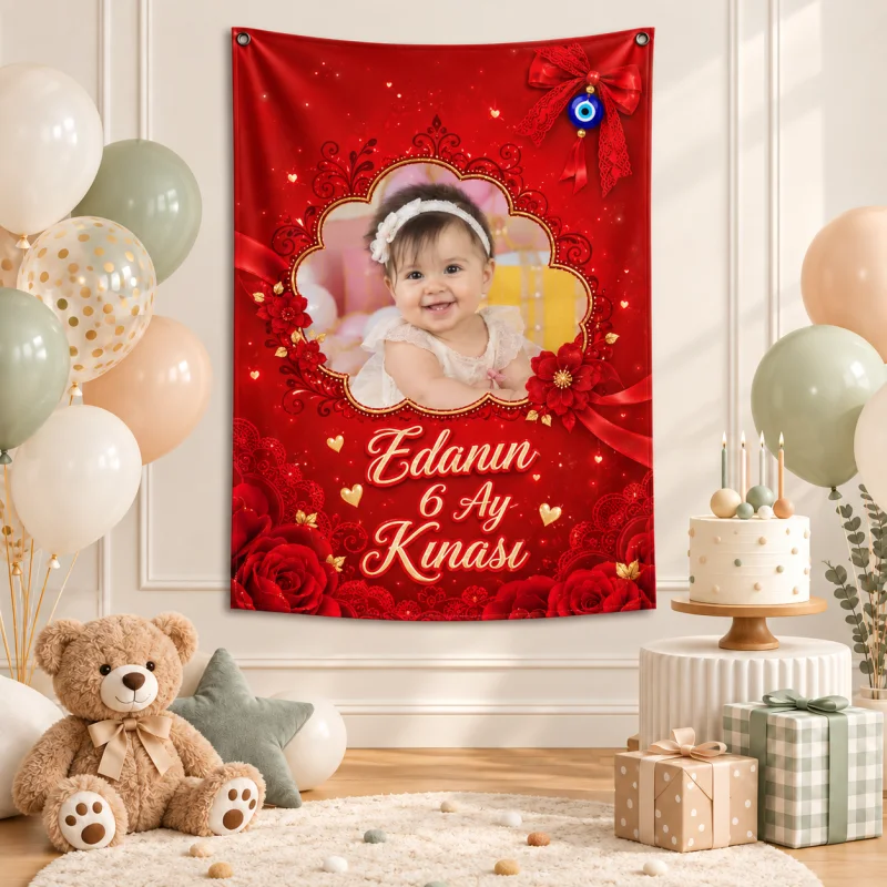 Kişiye Özel Kına Gecesi Hatırası Afişi