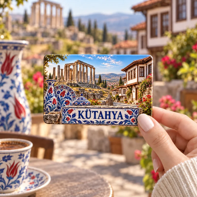 Kütahya Magnet - Kişiye Özel Şehir Buzdolabı Magneti