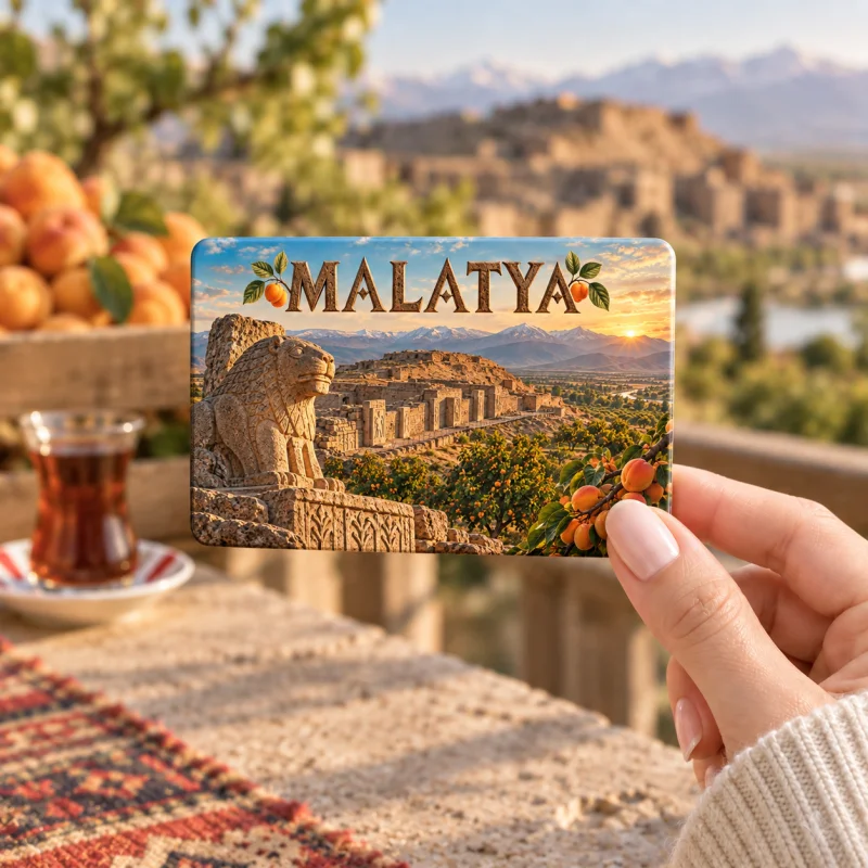 Malatya Magnet - Kişiye Özel Şehir Buzdolabı Magneti
