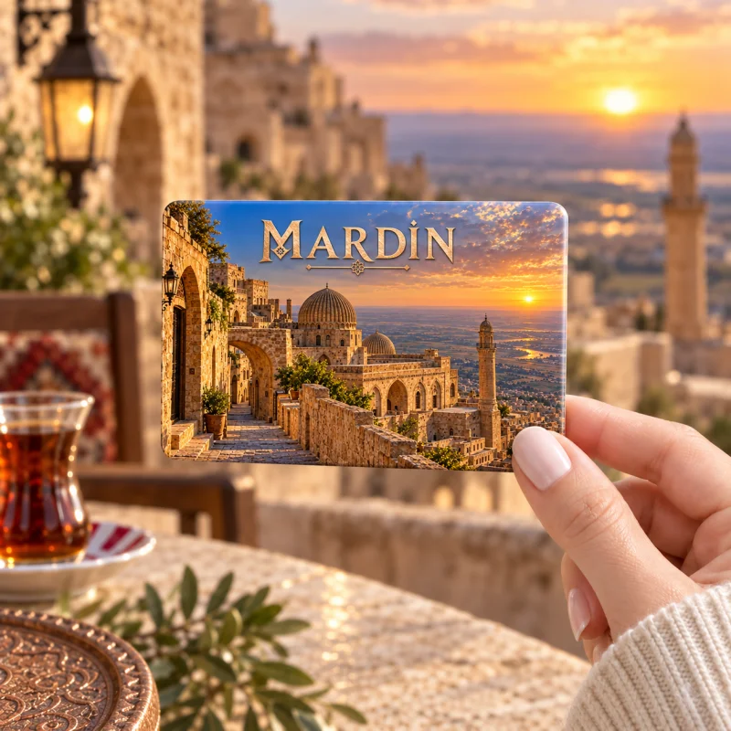 Mardin Magnet - Kişiye Özel Şehir Buzdolabı Magneti